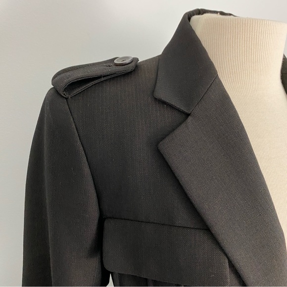 Gucci size EU 40 / US 2 Brown Wool and Silk Blazer - Picture 8 of 11